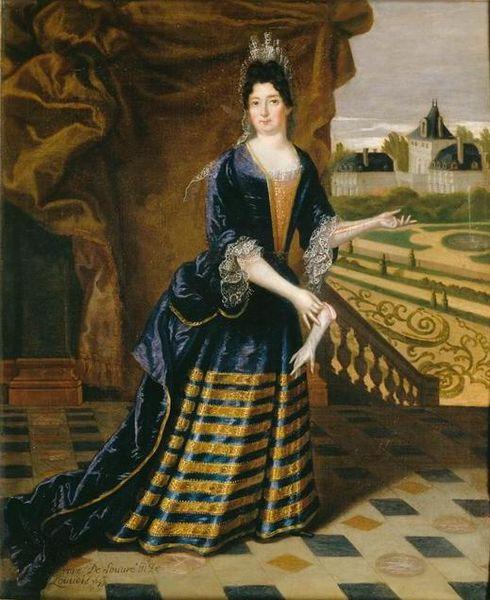 Simon Dequoy Portrait of Anne de Souvre oil painting image